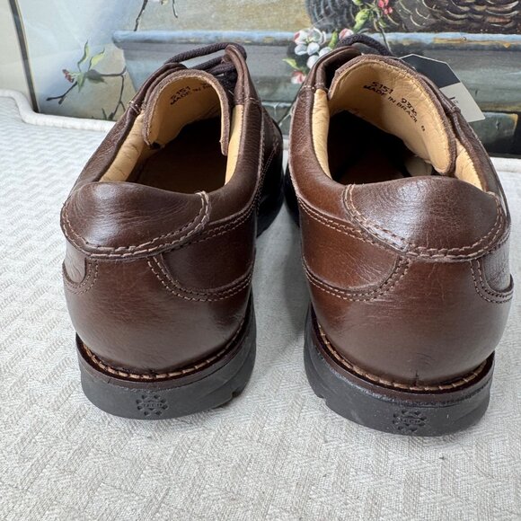 SVL Footwear Mens Size 8 Brown Leather Oxford Captoe Dress Shoes main image 5